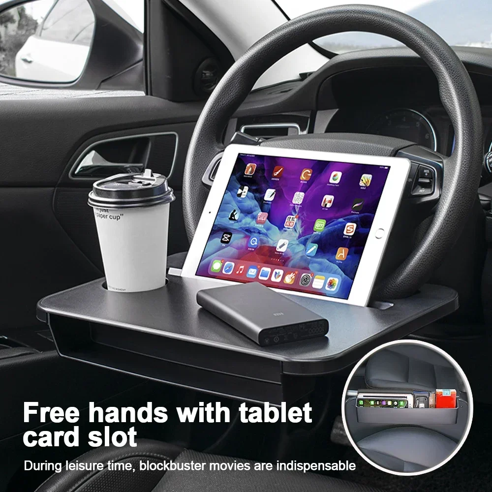 Laptop Ergonomic Accessories - Multi-used Car Tray Laptop Desk Pad