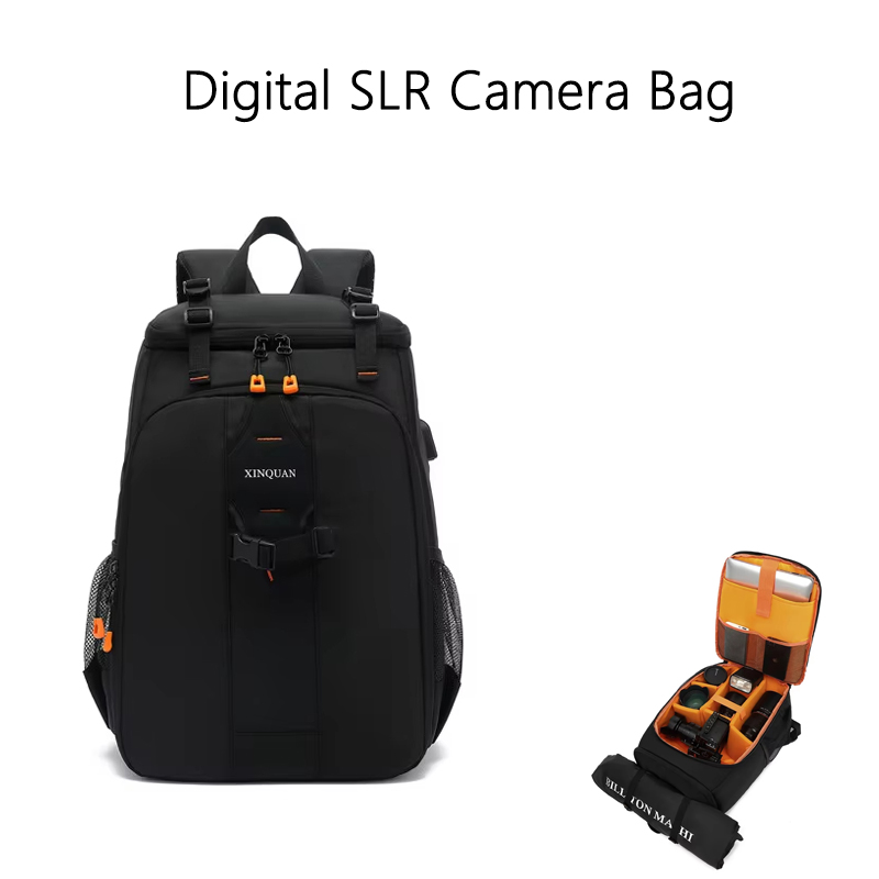 Laptop Accessories Bag - Waterproof Digital SLR Camera Backpack Big
