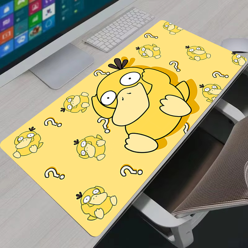 Laptop Accessories Computer - Mousepad Anime P-Pokemon Psyduck XXL Large