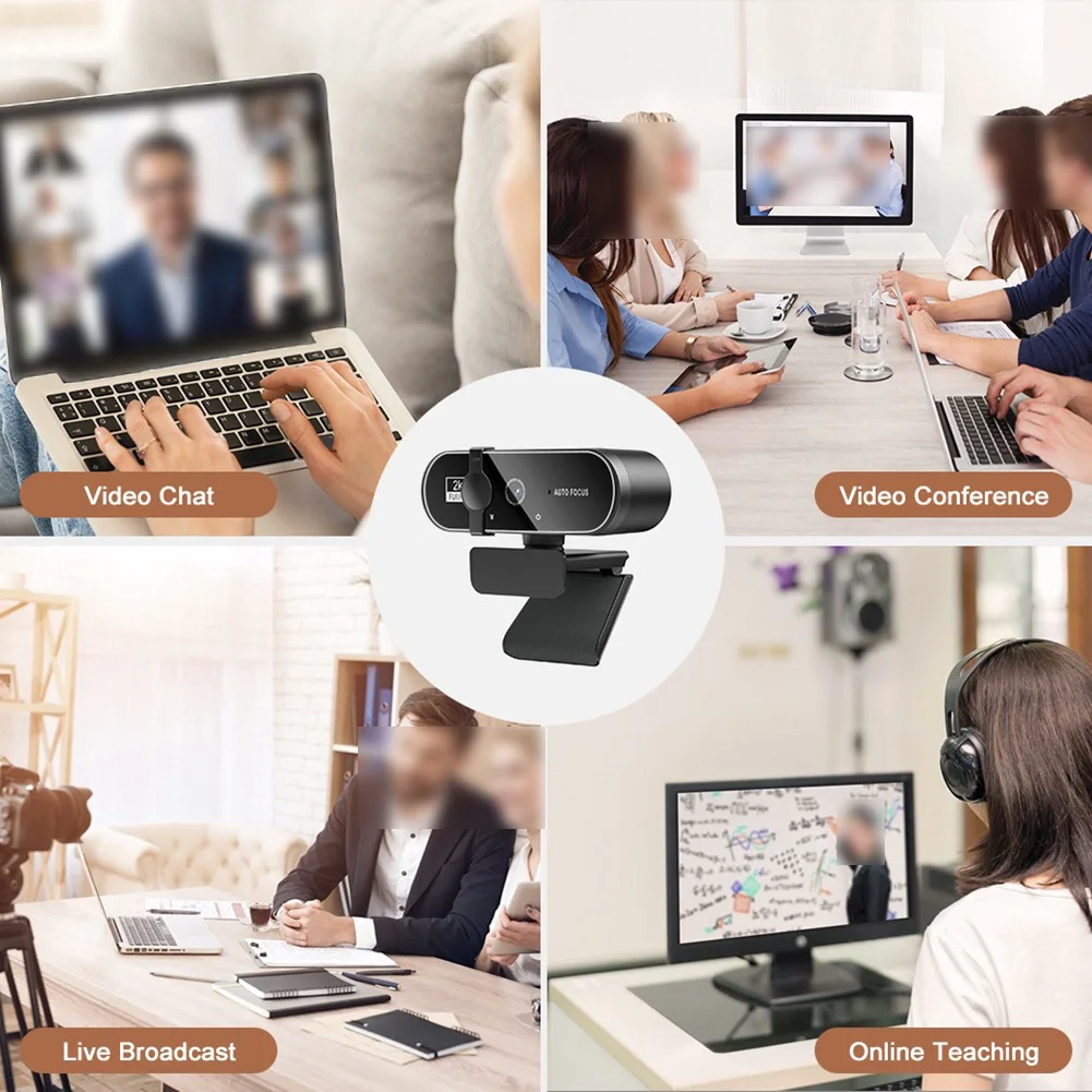 Laptop Accessories Online - 4K HD Webcam For Online Classes