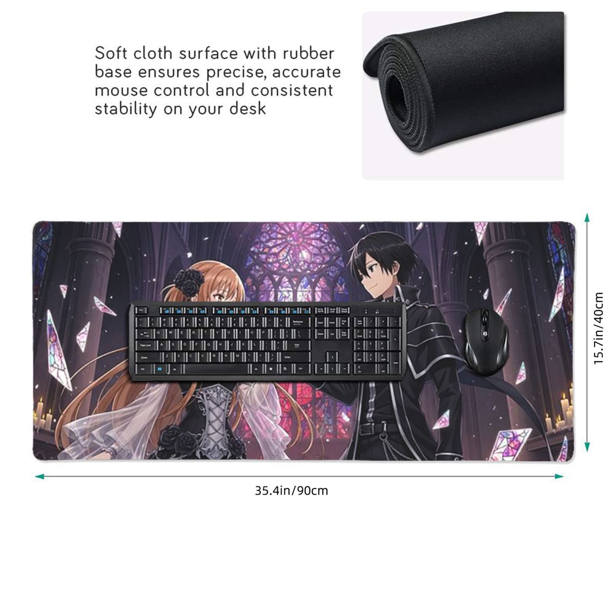 Large Mouse Pad Sword Art Onli - đánh giá và giá Laptop Accessories Online