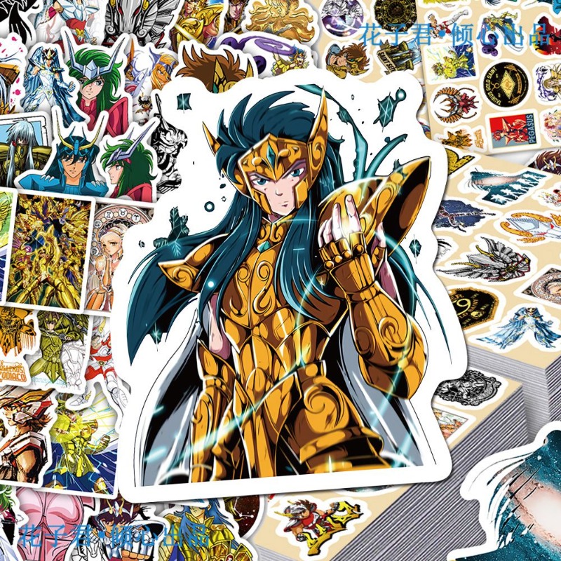 101Pcs Saint Seiya Anime Stick - đánh giá và giá Laptop Accessories Parts