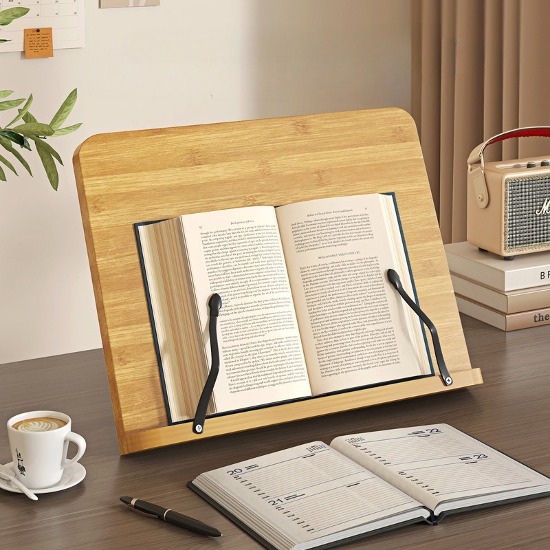 Wooden Reading Book Stand, Mul - đánh giá và giá Laptop Ergonomic Accessories