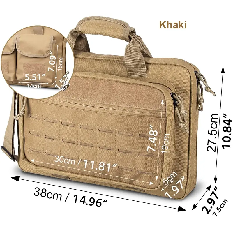 Lockable Tactical Gun Bag with - đánh giá và giá Laptop Accessories Box