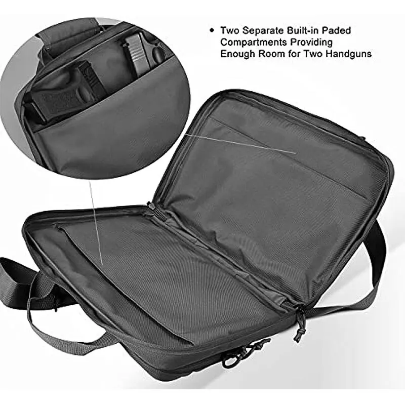 Lockable Tactical Gun Bag with - đánh giá và giá Laptop Accessories Box