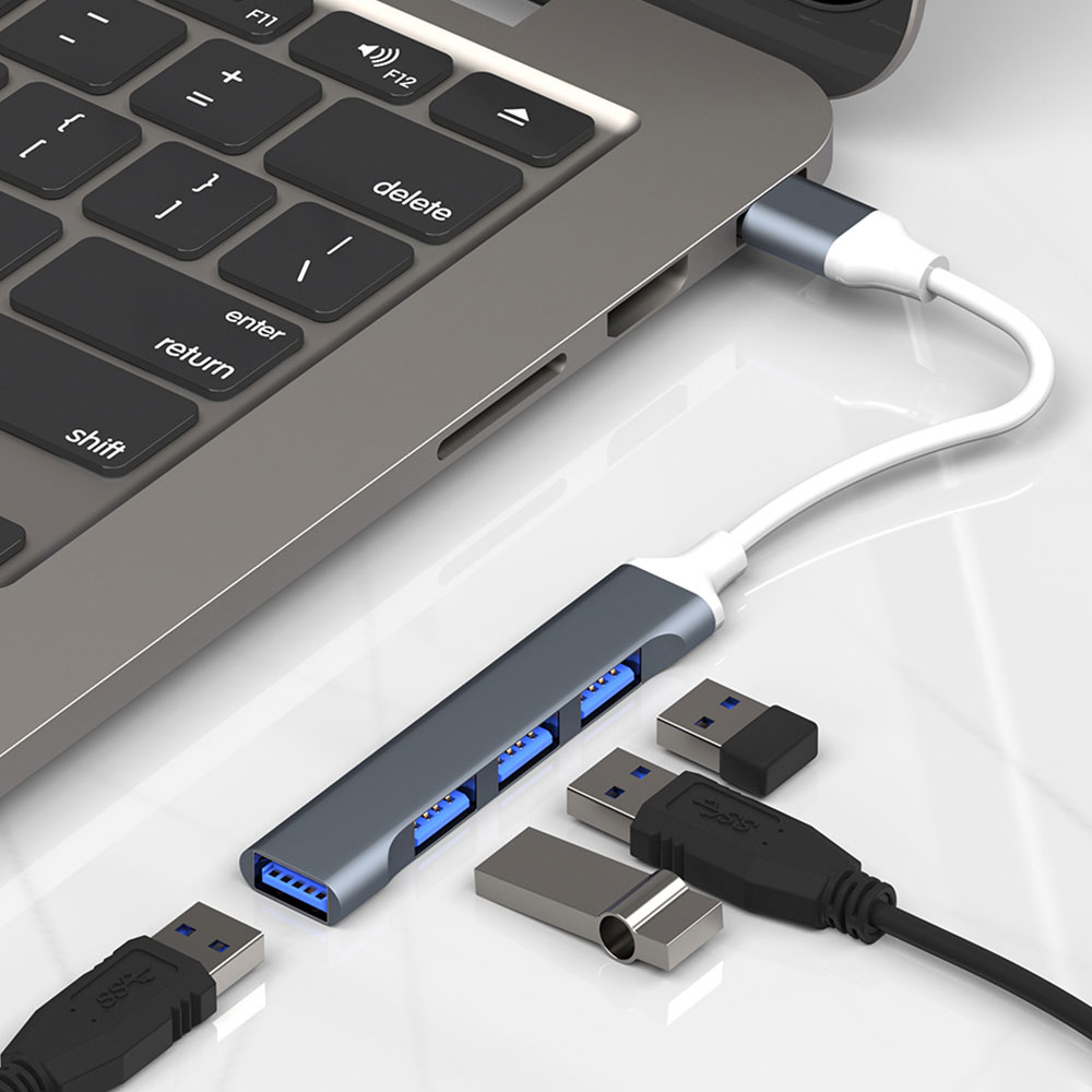 USB C HUB 3.0 Type C 3.1 3/4 P - đánh giá và giá Laptop Accessories Macbook