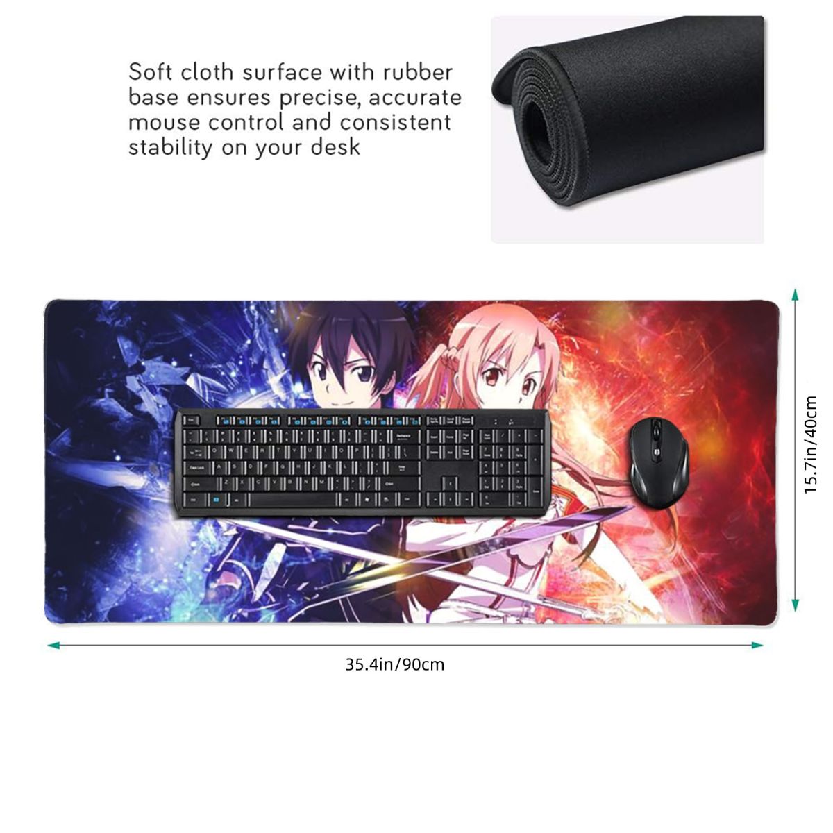 Large Mouse Pad Sword Art Onli - đánh giá và giá Laptop Accessories Online