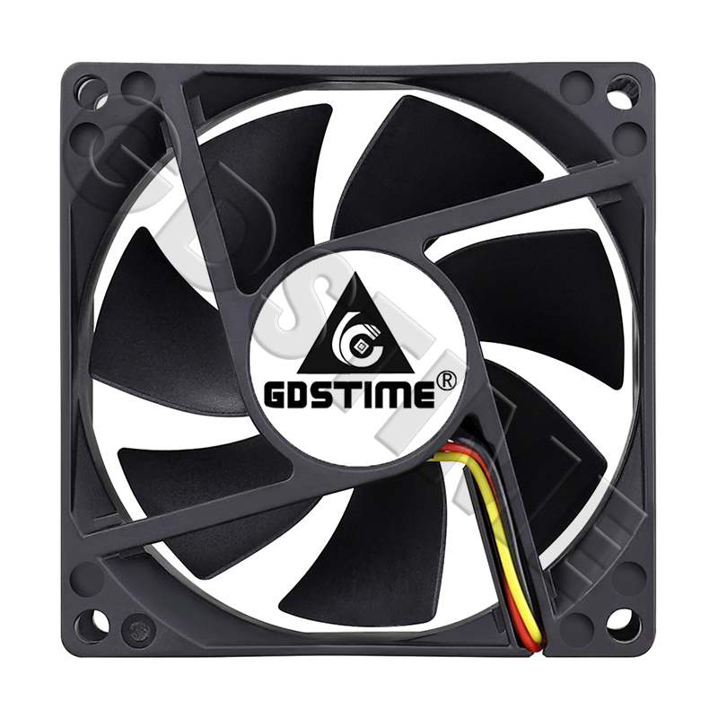 Gdstime DC 5V 12V 24V Fan 80mm - đánh giá và giá Laptop Accessories Computer