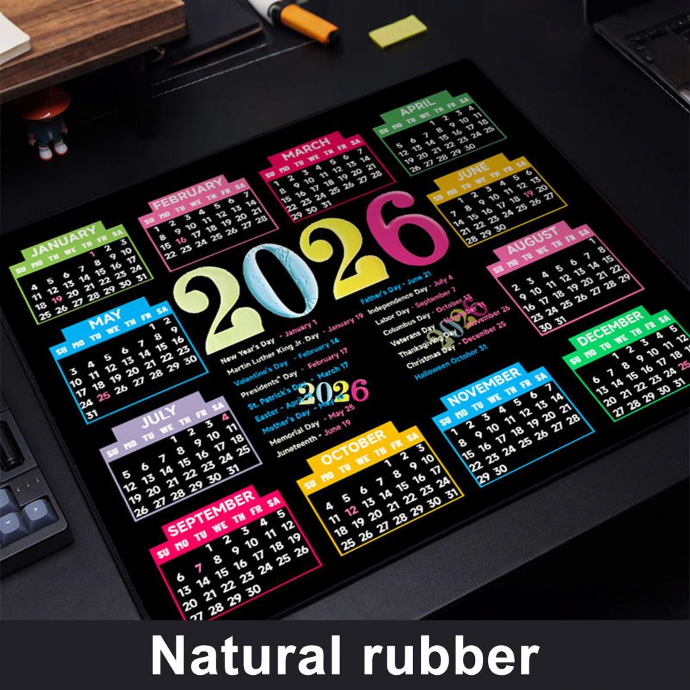 2026 Calendar Mouse Pad Waterp - đánh giá và giá Laptop Accessories Computer