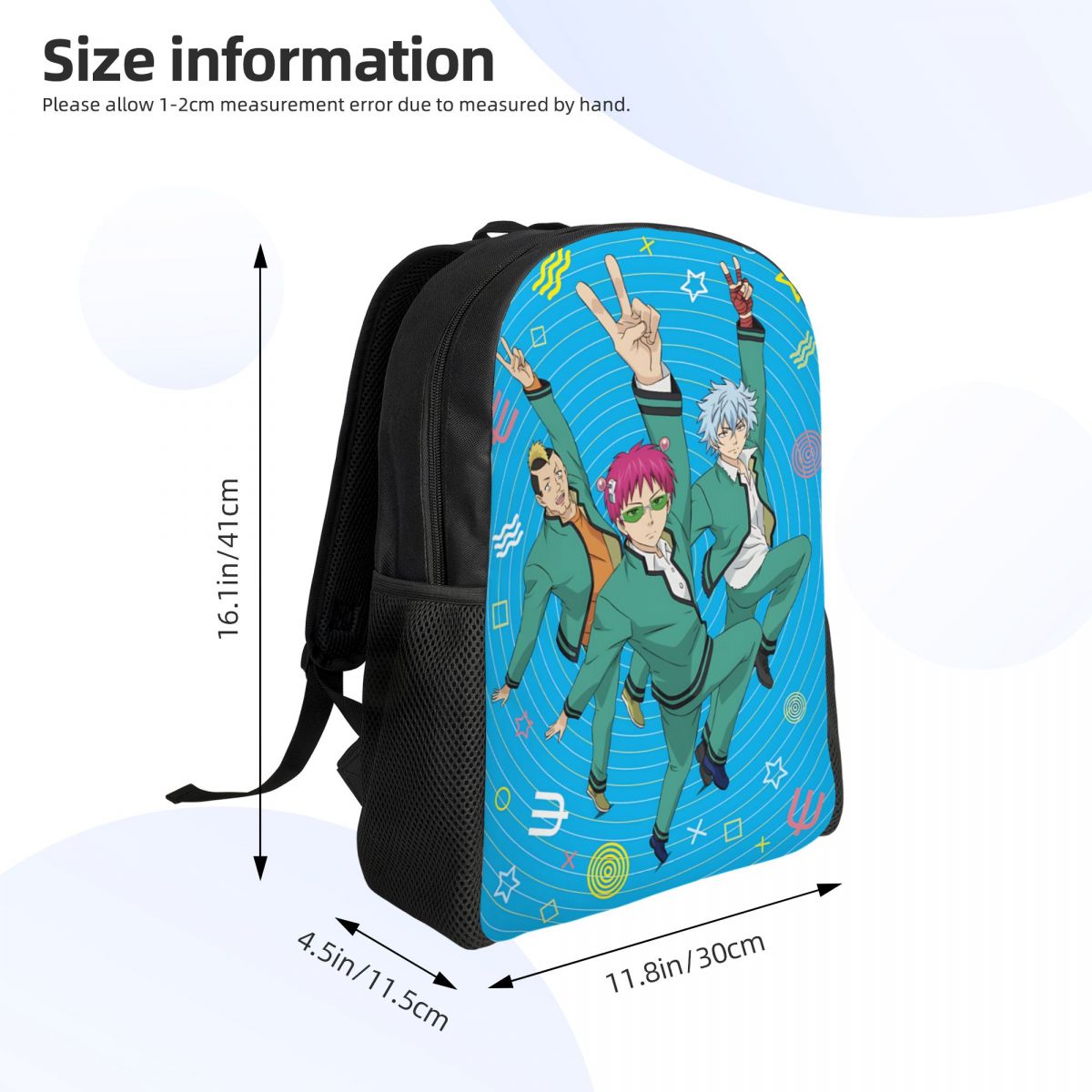 Personalized S-Saikies K Manga - đánh giá và giá Laptop Accessories Bag