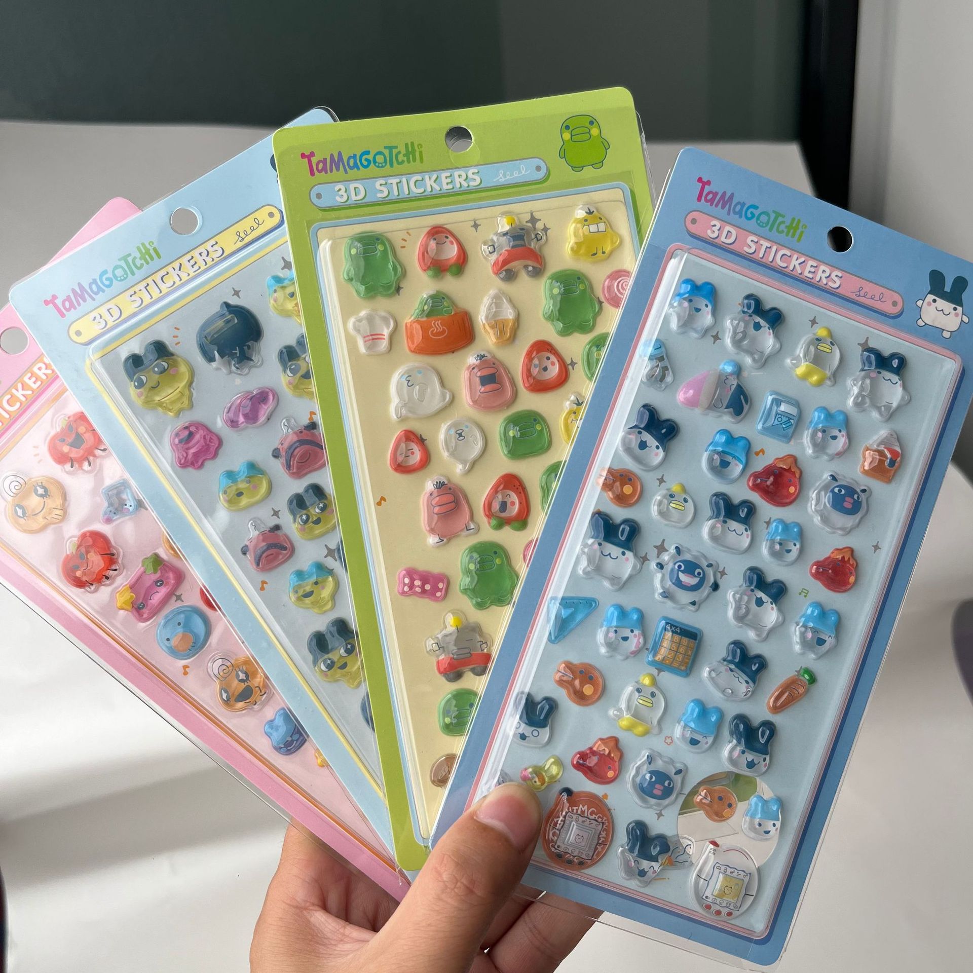 Cute Tamagotchi 3D Puffy Stick - đánh giá và giá Laptop Accessories Parts