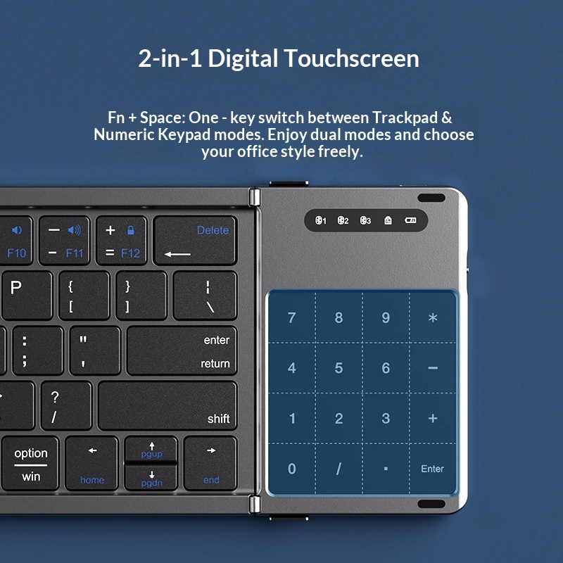 Mengzu Tri Fold Wireless Bluet - đánh giá và giá Laptop Accessories Combo