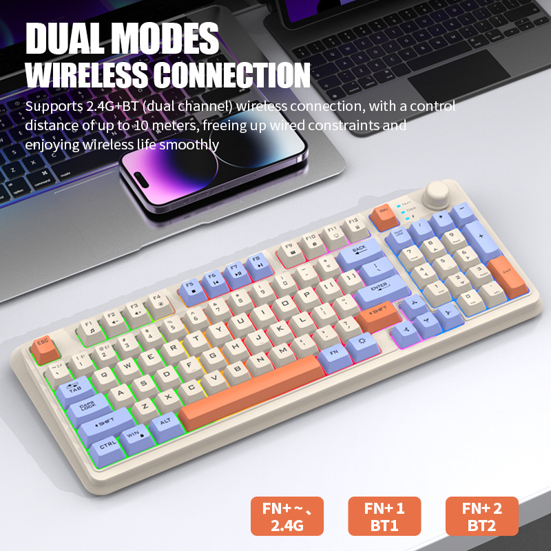 Wireless Keyboard Spanish Russ - đánh giá và giá Laptop Accessories Combo