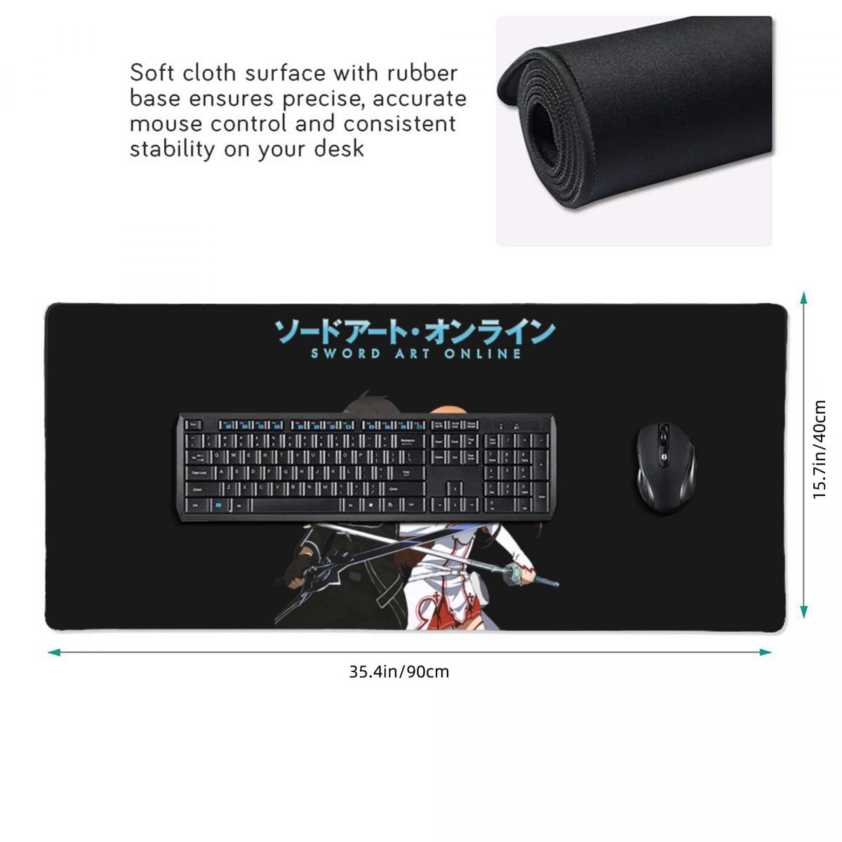 Large Mouse Pad Sword Art Onli - đánh giá và giá Laptop Accessories Online